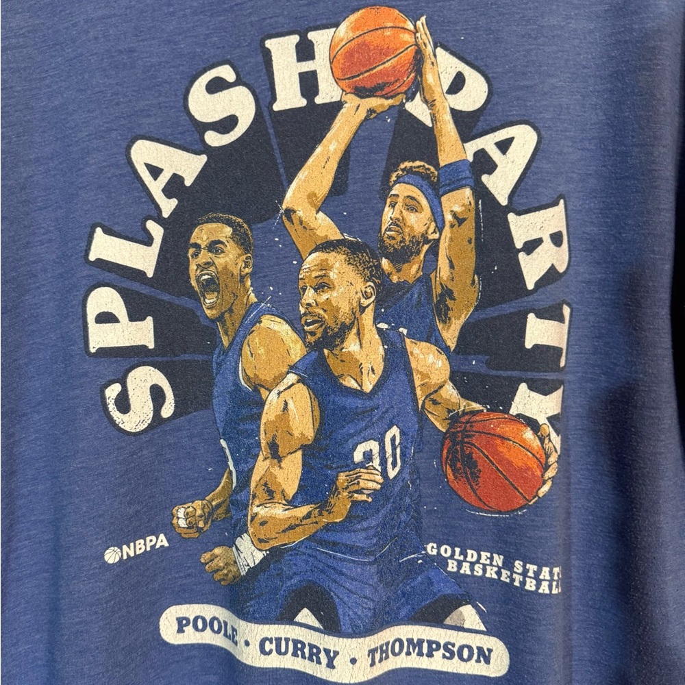SplashParty Golden State Warriors T Shirt Curry Thompson Poole